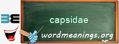 WordMeaning blackboard for capsidae